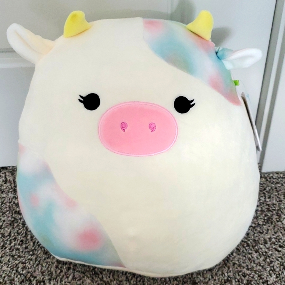 Candess cow squishmallow 12in